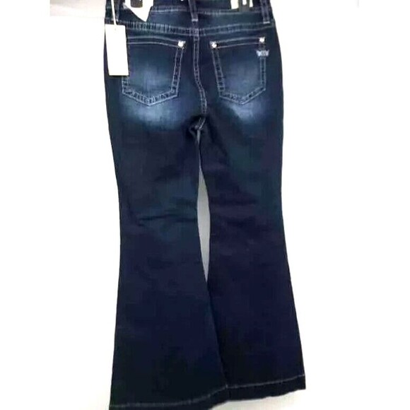 Miss Me Women's Heaven Slim Fit Dark Wash High Rise Flare Jeans Size 31 … - Picture 6 of 16